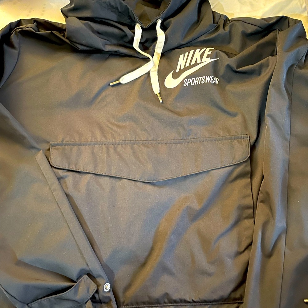 Nike crop high low jacket